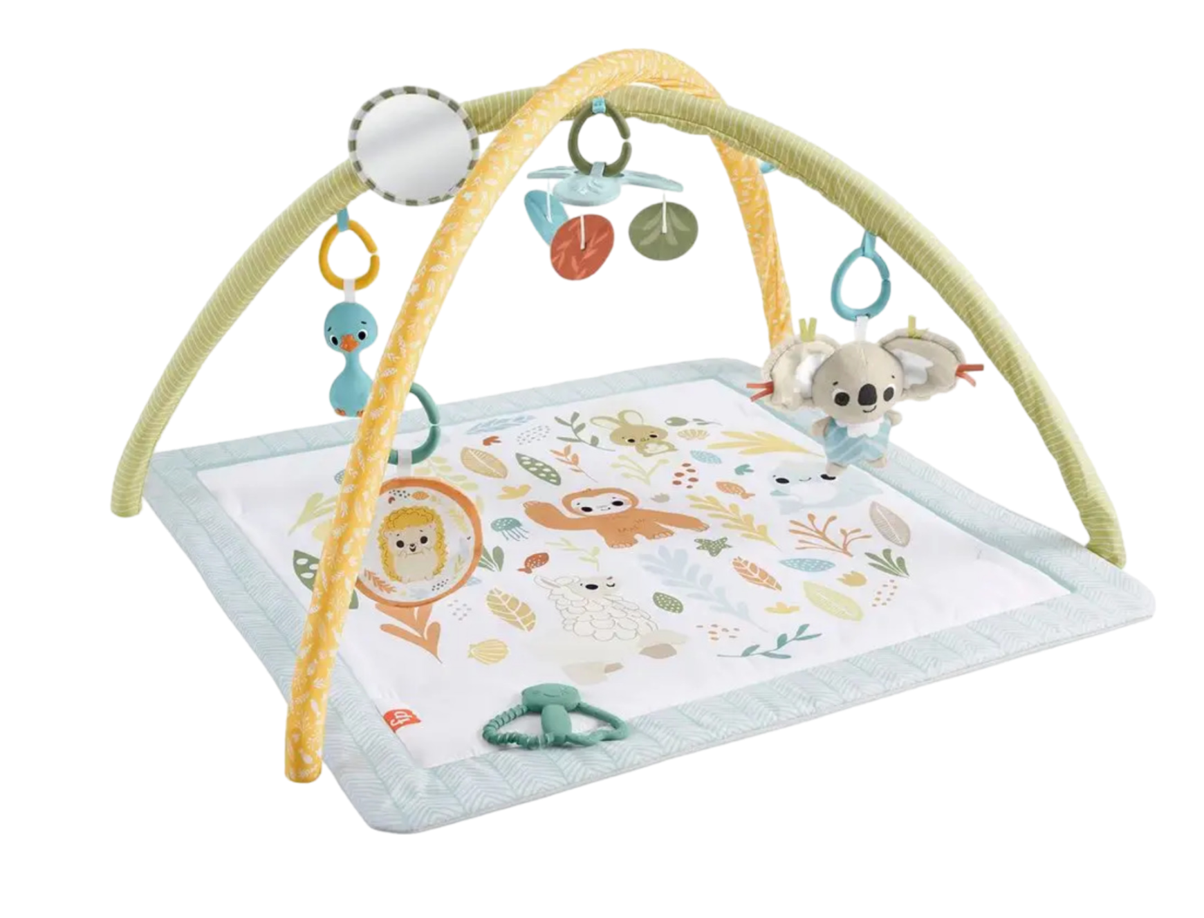 Hrací dečka se senzorickými hračkami