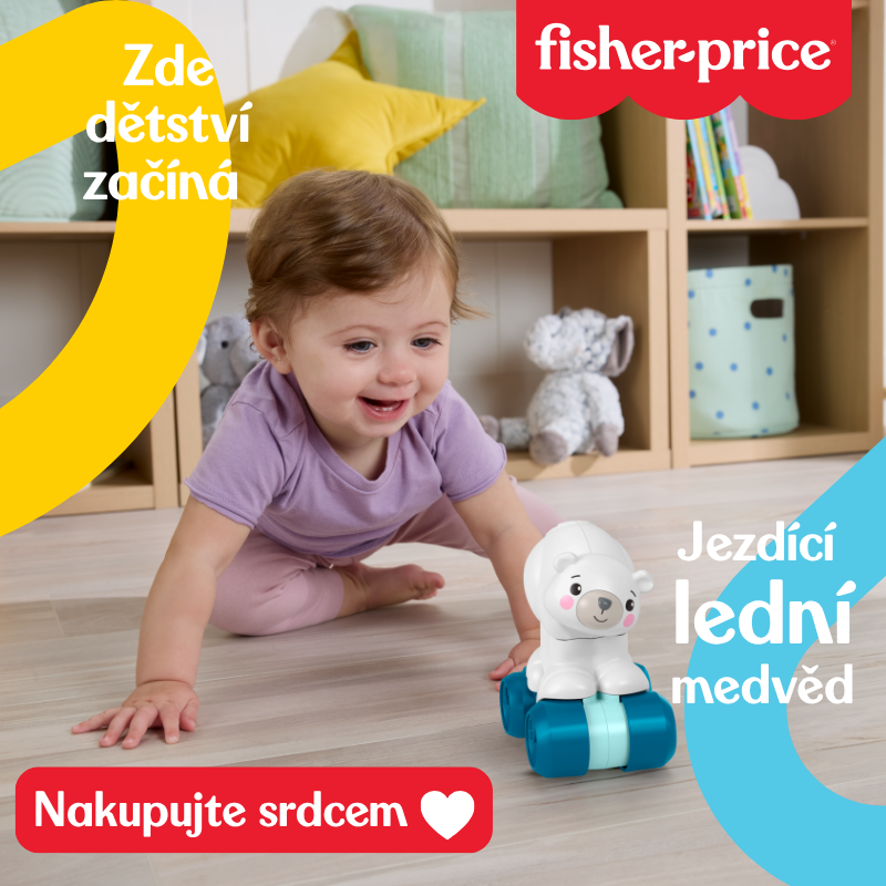 Jezdící lední medvěd Fisher-Price