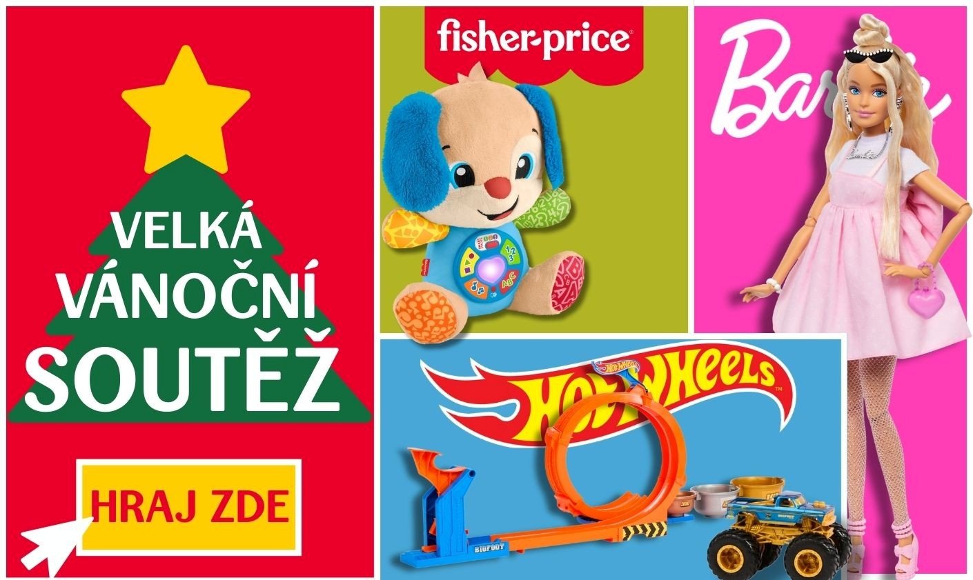 Velká vánoční soutěž Mattel